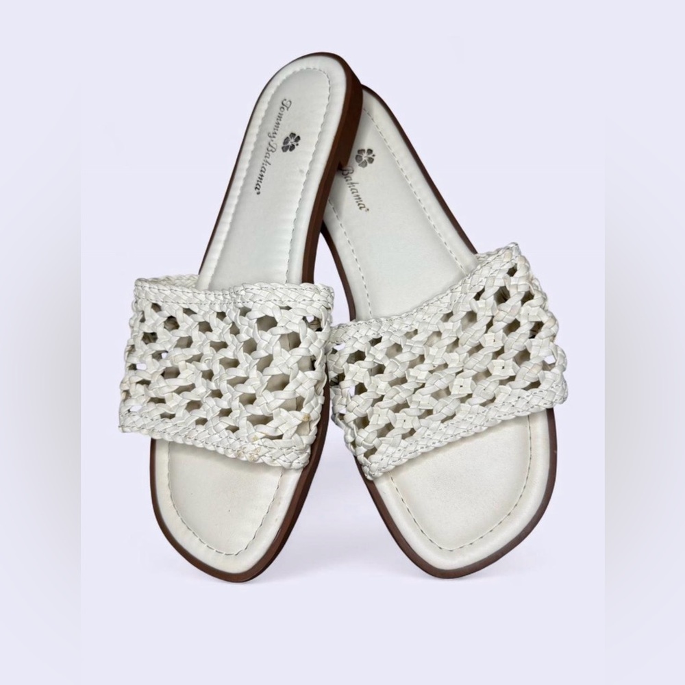 Tommy Bahama‎ Women's White Woven Sandals